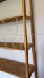 Vintage ladder bookcase, Italian craftsmanship
