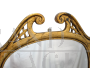 Classic style mirror with gilded wooden frame, late 1900s