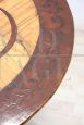 Finely inlaid antique living room table, mid 19th century
