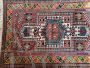 Antique Caucasian rug from the mid-1800s