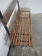 Hallway coat rack with bench, 1950s