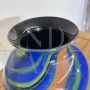 Eos 2249 vase by Ottavio Missoni in multicolored Murano glass, 1980s
