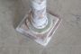Vintage alabaster column, Italy 1950s