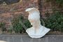 Bust of Achilles sculpture in plaster, Italy 1950s
