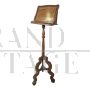 Antique wooden floor lectern