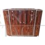 Art Deco style wooden bar cabinet