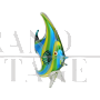 1970s Murano glass fish sculpture