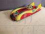 Belloni tin toy car from the 1960s in the style of the Ferrari 330 racing car