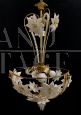 La Murrina chandelier in Murano glass with flowers, 1980s