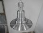 Industrial suspension lamp in aluminum, 1980s