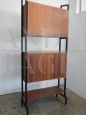 Small 60's modular teak bookcase