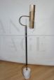 70's floor lamp in brass with marble base