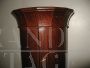 Empire style vintage mahogany bedside table-cabinet
