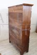 Antique poplar wardrobe from the mid-19th century