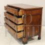 Antique Empire chest of drawers with drop-down top, Italy 1800s