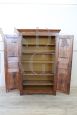 Antique Lombard wardrobe from the early 19th century in solid poplar