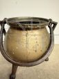 Antique three-legged cauldron, 18th century