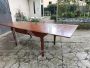 19th century extendable table with turned legs