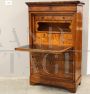 Antique Louis Philippe capuchin walnut secretaire from the 19th century