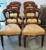 Set of 6 early 20th century English oak chairs