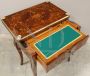 Antique Napoleon III inlaid desk, game table or dressing table