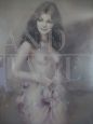 Luigi Rocca - Female nude oil painting on canvas, early 80s                            