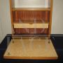 Vintage hanging bookcase from the 1960s, Italian mid century