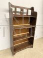 Antique oak wall open bookcase by Makers Bristol