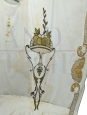 Full-length Art Nouveau mirror from the early 1900s
