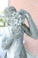 Garden sculpture with autumnal female figure, Italy 1920s