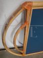 Vintage bamboo mirror from the 70s