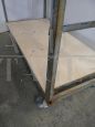 Tall industrial cart from ceramic industry