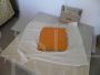 6 sheets of orange Bisazza mosaic, original from the 1990s
