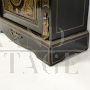 Antique sideboard with one door with Boulle inlay, Napoleon III period - mid-19th century