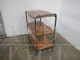 Vintage industrial workshop trolley from the 70s