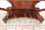Antique Charles X console in walnut, first half of the 19th century