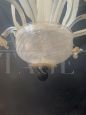 Murano glass chandelier attributed to Seguso, 1960s