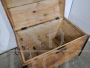 Vintage fir wood trunk, 1950s