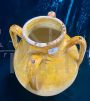 Large antique Apulian capasone jar with 4 handles