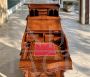 Antique Davenport desk in thuja briar
