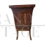 Antique walnut relax armchair