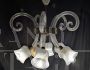 Barovier & Toso Murano glass chandelier, 1940s