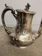 Antique Sheffield silver teapot by Shaw & Fisher, late 19th century