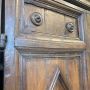Antique Italian Umbrian wardrobe or pantry cabinet from the 17th century