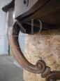1940's Baroque style hanging console in walnut