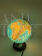 Vintage Columbus Duo Erdglobus world globe table lamp