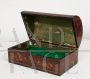 Antique Sorrento jewelry box in precious exotic woods, 19th century