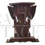 Antique drop-leaf table from Italy, early 17th century