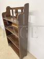 Antique oak wall open bookcase by Makers Bristol