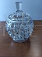 Vintage worked glass candy jar